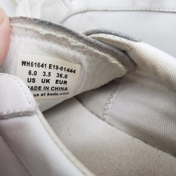 Keds x Kate Spade Ace Leather Leopard Sneakers Women's size 6 - Picture 11 of 12